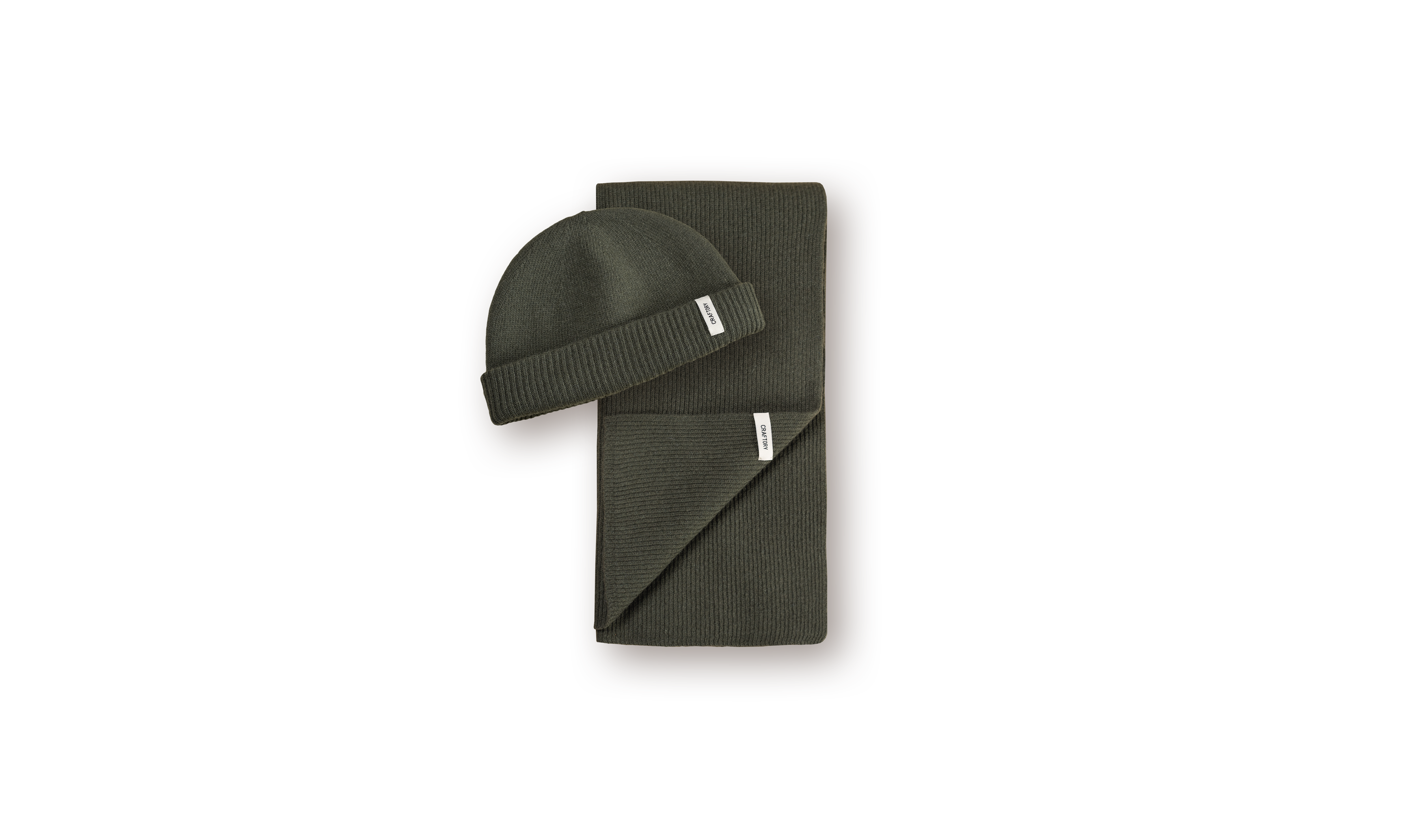 Slim Beanie + Slim Scarf